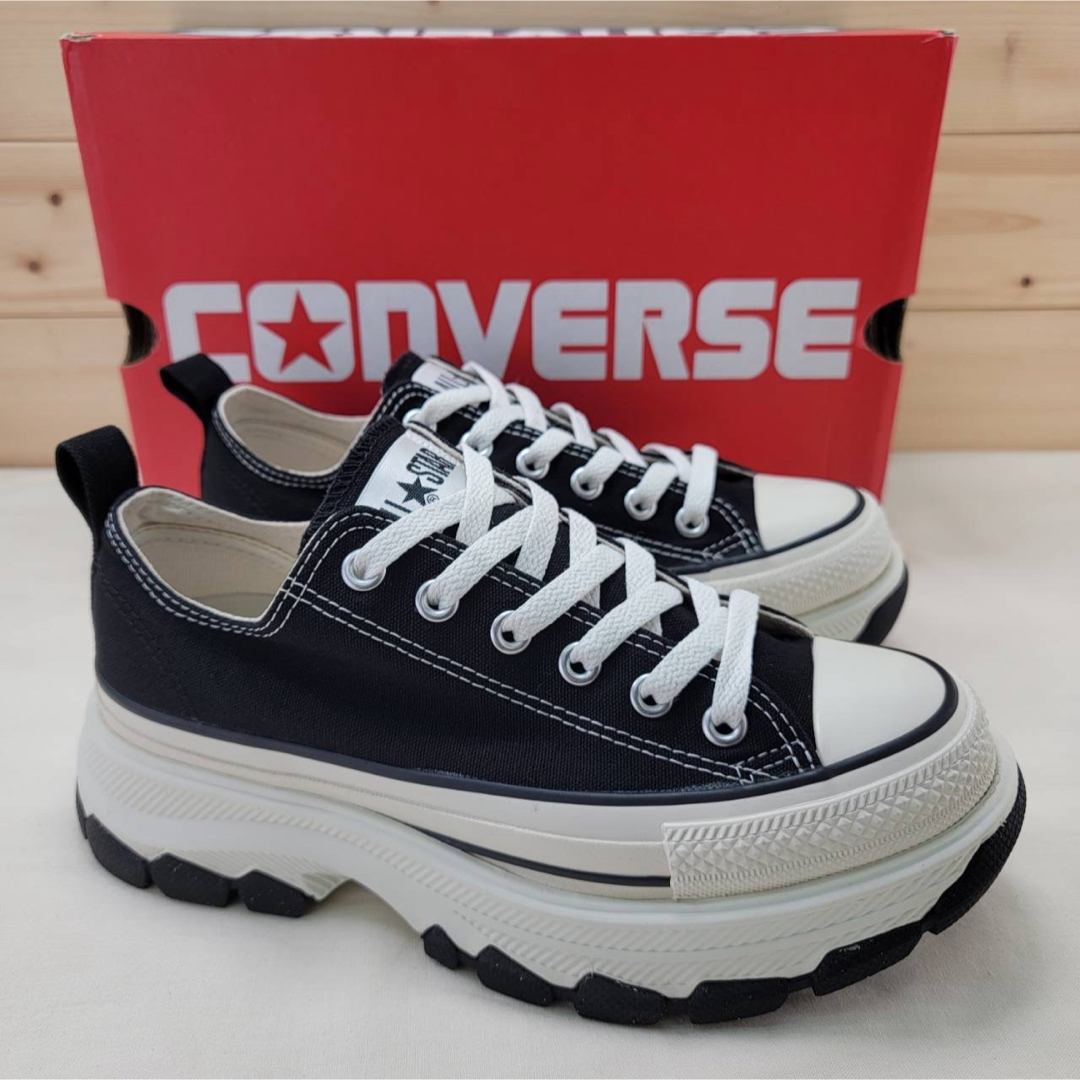 ALL STAR（CONVERSE）(オールスター)のコンバース オールスター (R) トレックウエーブ OX ブラック 24.5㎝ レディースの靴/シューズ(スニーカー)の商品写真