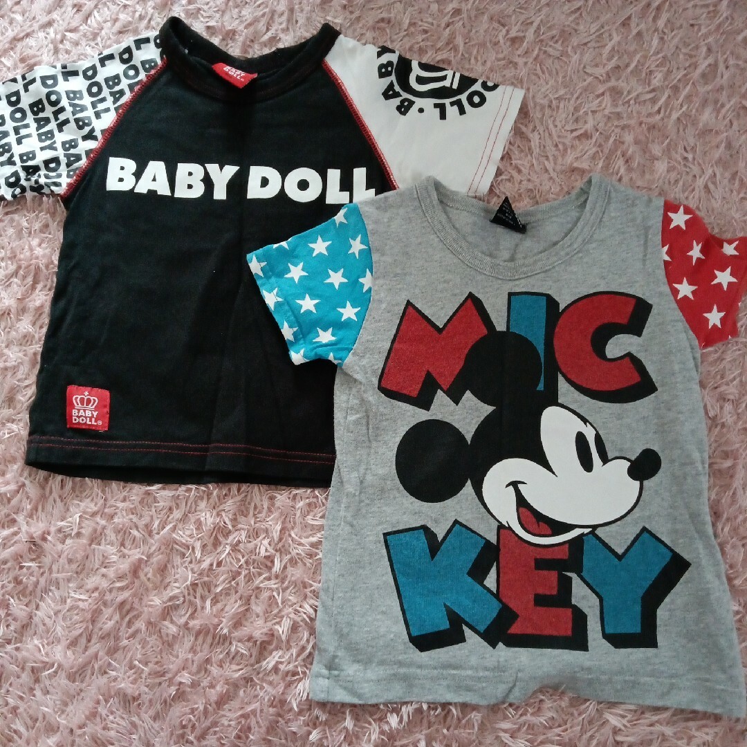 BABYDOLL(ベビードール)のBABYDOLL Tシャツ 100 キッズ/ベビー/マタニティのキッズ服男の子用(90cm~)(Tシャツ/カットソー)の商品写真