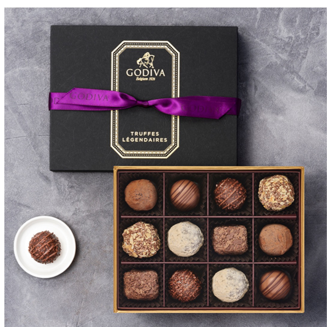 GODIVA(ゴディバ)の【未開封】GODIVA レジェンデールトリュフ12粒 食品/飲料/酒の食品(菓子/デザート)の商品写真