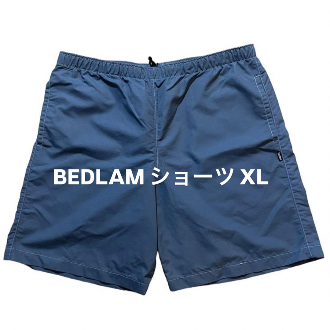 Bedlam ショートパンツ　ブルー　XL メンズのパンツ(ショートパンツ)の商品写真