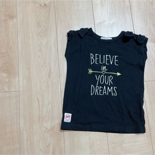 ブランシェス(Branshes)の肩リボンTシャツ　ブランシェス　100(Tシャツ/カットソー)