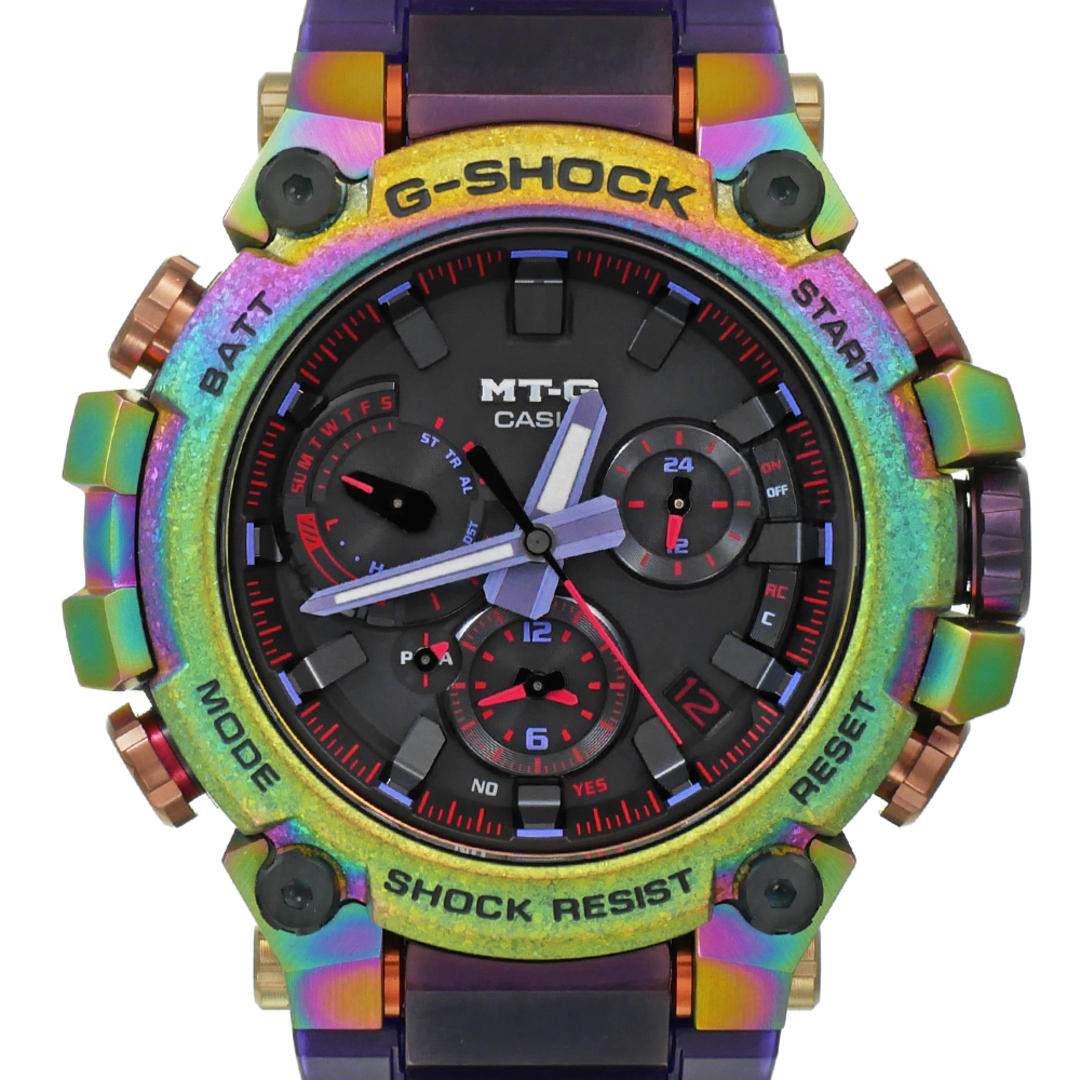 G-SHOCK(ジーショック)のカシオ G-SHOCK MT-Gシリーズ オーロラオーバル Ref.MTG-B3000PRB-1AJR 中古美品 メンズ 腕時計 メンズの時計(腕時計(アナログ))の商品写真