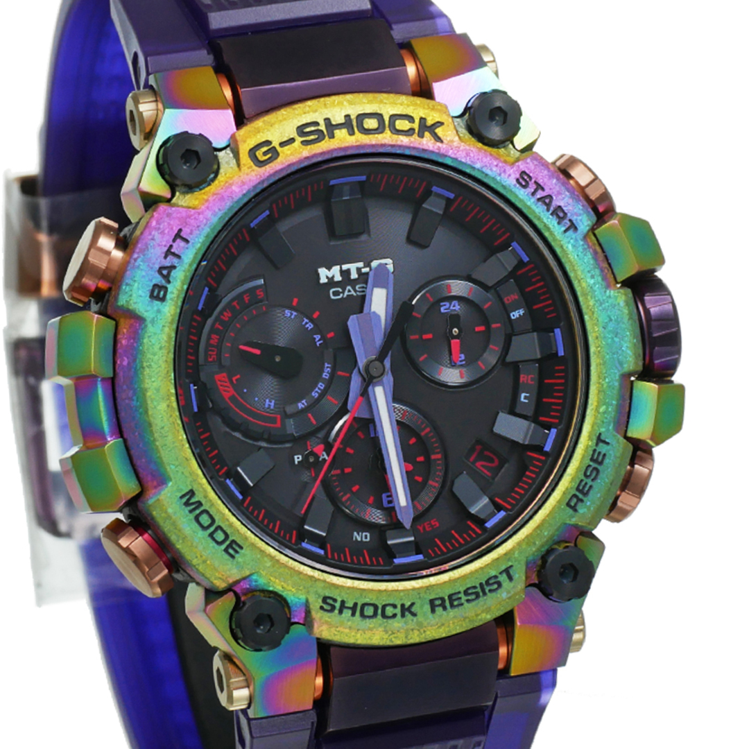 G-SHOCK(ジーショック)のカシオ G-SHOCK MT-Gシリーズ オーロラオーバル Ref.MTG-B3000PRB-1AJR 中古美品 メンズ 腕時計 メンズの時計(腕時計(アナログ))の商品写真