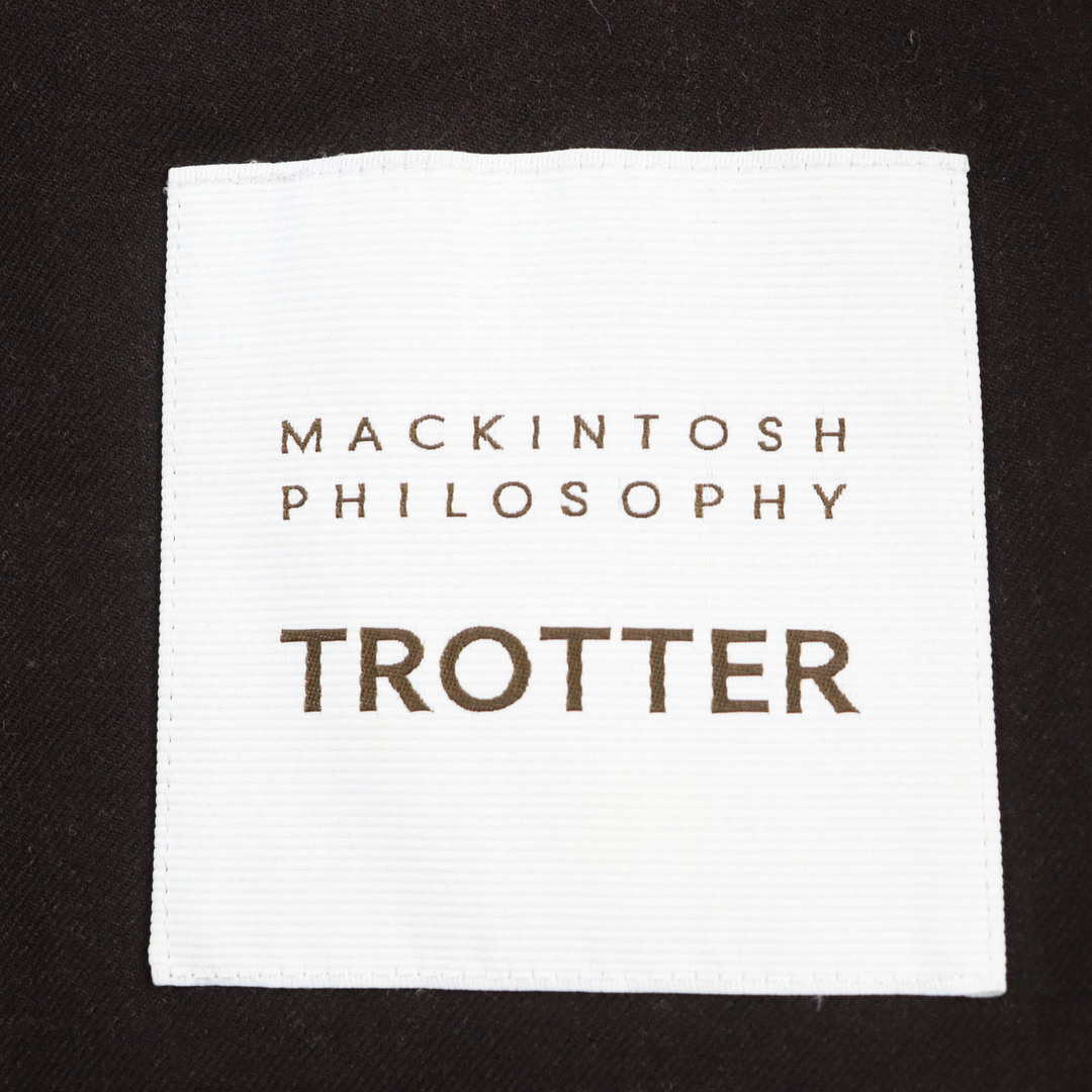 極美品●MACKINTOSH PHILOSOPHY マッキントッシュフィロソフィー TROTTER 中綿ライナー付 ステンカラーコート ブラウン系 38 正規品 メンズ メンズのジャケット/アウター(ステンカラーコート)の商品写真