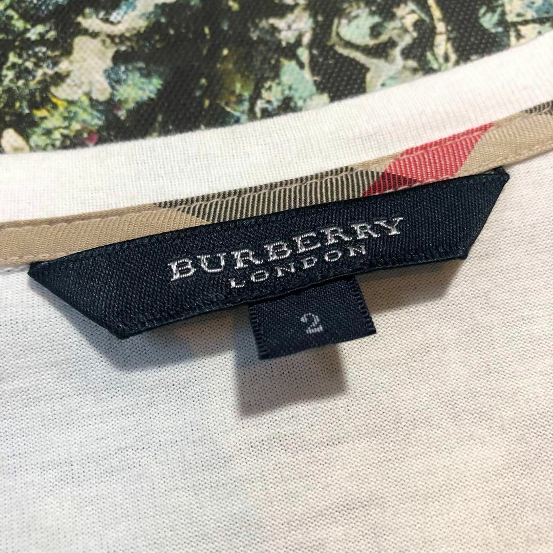 BURBERRY(バーバリー)の【美品】バーバリー-BURBERRY LONDON-ロゴビーズカットソー レディースのトップス(カットソー(長袖/七分))の商品写真