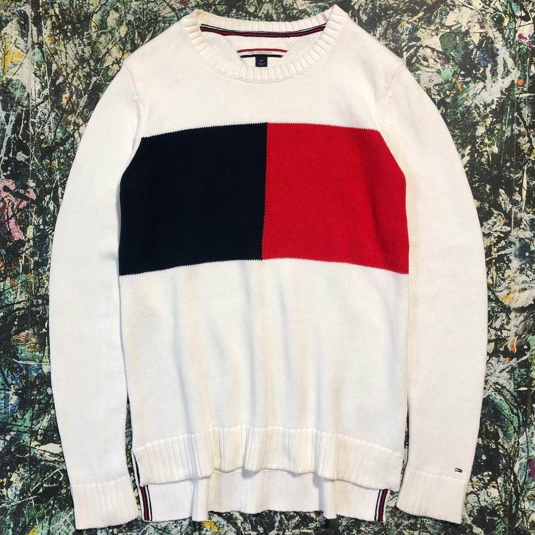 TOMMY HILFIGER(トミーヒルフィガー)のトミーヒルフィガー-TOMMY HILFIGER-ロゴセーター レディースのトップス(ニット/セーター)の商品写真