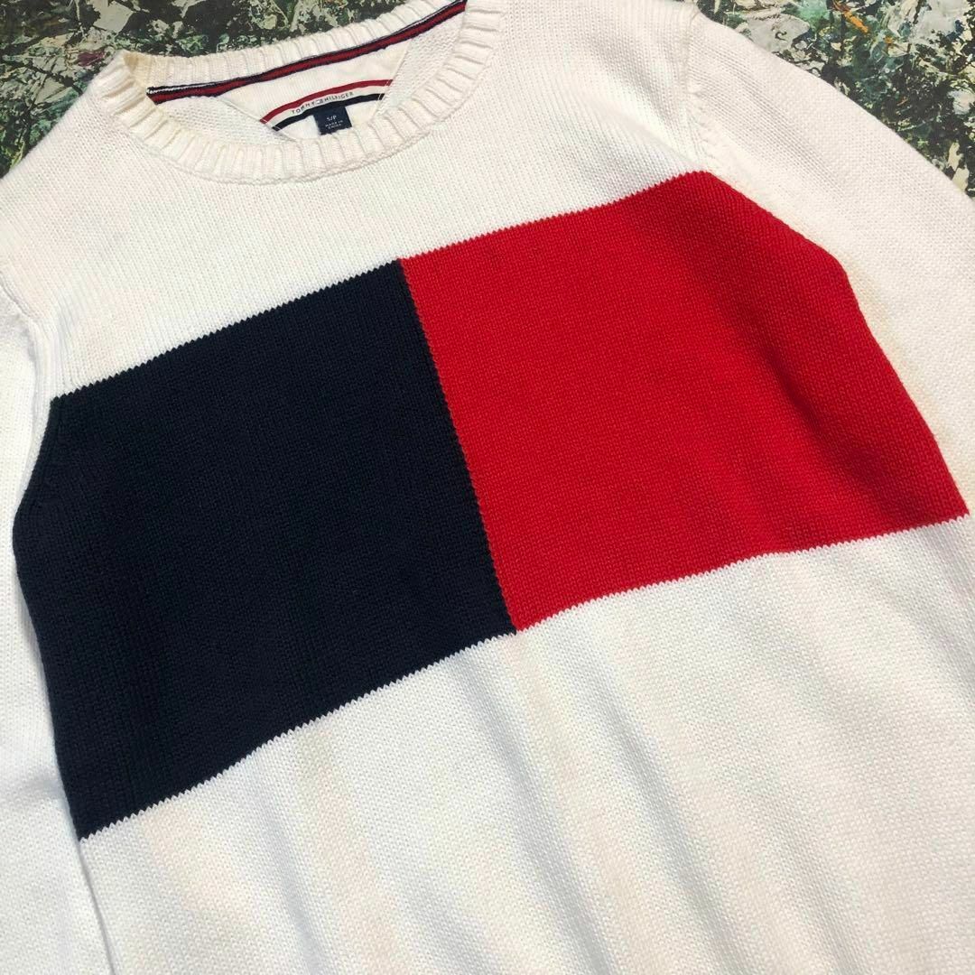 TOMMY HILFIGER(トミーヒルフィガー)のトミーヒルフィガー-TOMMY HILFIGER-ロゴセーター レディースのトップス(ニット/セーター)の商品写真