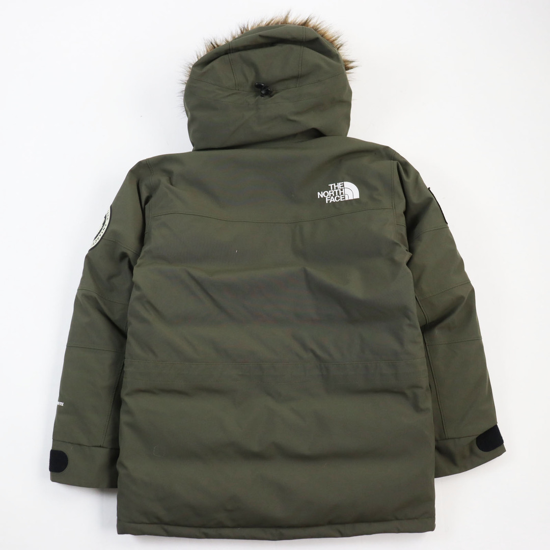 THE NORTH FACE(ザノースフェイス)の美品●THE NORTH FACE ザ・ノースフェイス ND92032 Antarctica Parka アンタークティカパーカ GORE-TEX ゴアテックス ロゴワッペン付き ダウンコート ジャケット カーキ S 正規品 メンズ メンズのジャケット/アウター(ダウンジャケット)の商品写真