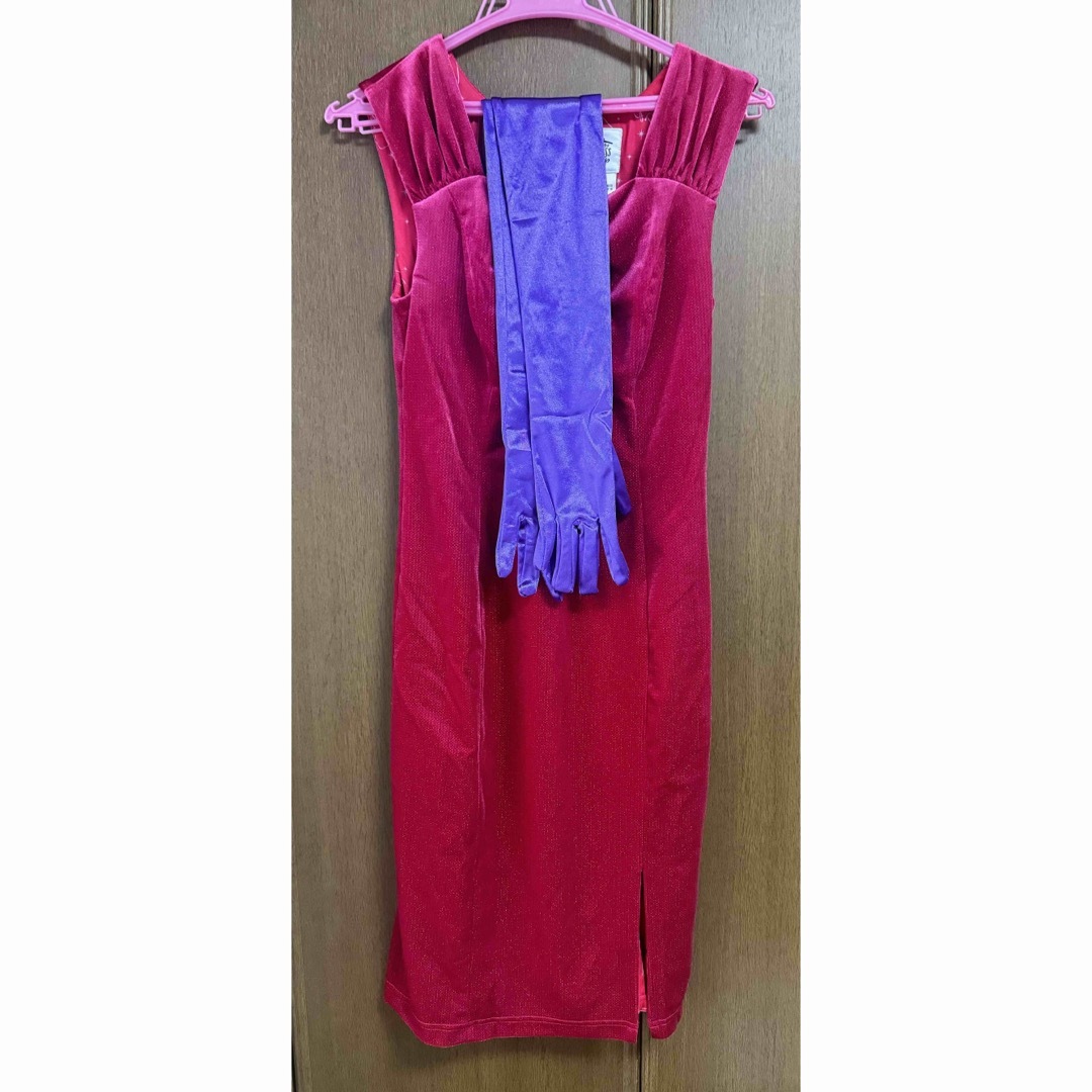 Disney(ディズニー)のジェシカ ラビット　赤ドレス レディースのフォーマル/ドレス(ミニドレス)の商品写真