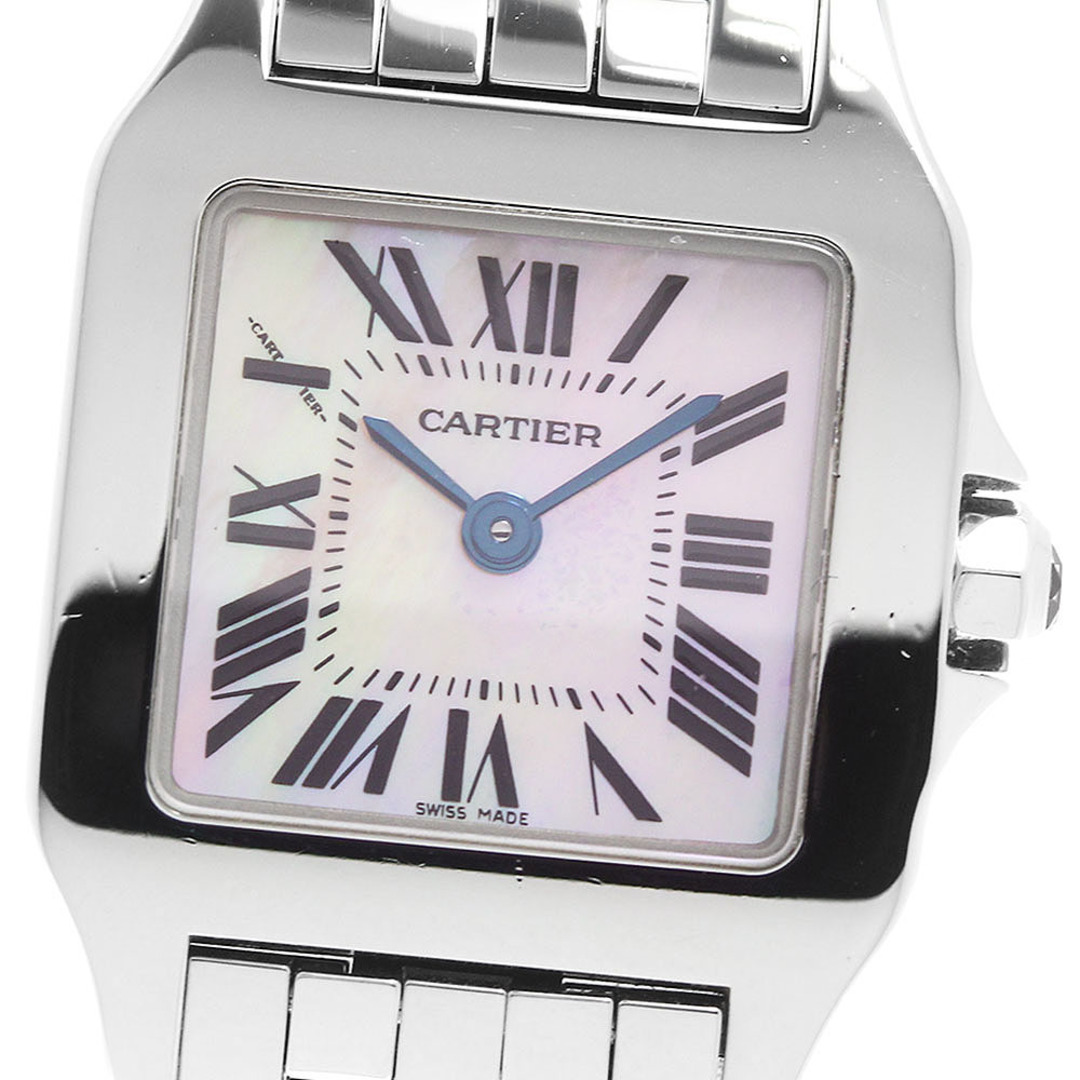 Cartier(カルティエ)のカルティエ CARTIER W2507525 サントスドゥモワゼル クォーツ レディース 保証書付き_804873 レディースのファッション小物(腕時計)の商品写真