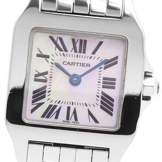 カルティエ(Cartier)のカルティエ CARTIER W2507525 サントスドゥモワゼル クォーツ レディース 保証書付き_804873(腕時計)