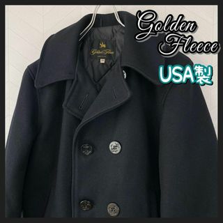 美品 希少 USA製 Golden Fleece Pコート 肉厚 ヴィンテージ(ピーコート)