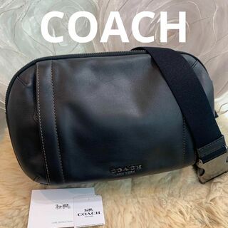 コーチ(COACH)の☆未使用品☆COACH グラハム ユーティリティパック ボディーバッグ 黒(ボディーバッグ)