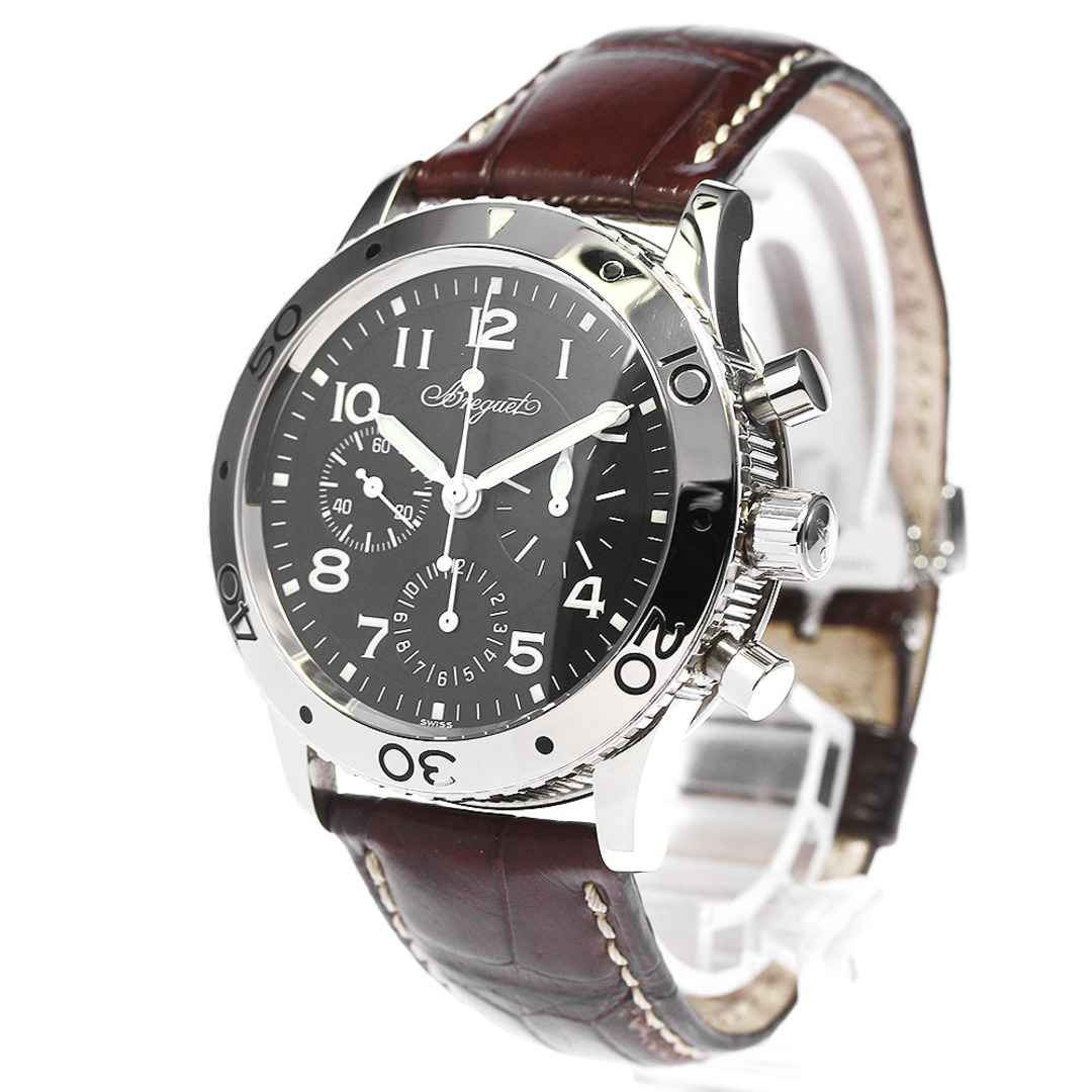 Breguet(ブレゲ)のブレゲ Breguet 3800ST/92/9W6 アエロナバル タイプ XX クロノグラフ 自動巻き メンズ 箱・保証書付き_805697 メンズの時計(腕時計(アナログ))の商品写真