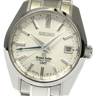 セイコー(SEIKO)のセイコー SEIKO SBGJ001/9S86-00A0 グランドセイコー GMT メカニカルハイビート 自動巻き メンズ 良品 箱付き_807490(腕時計(アナログ))