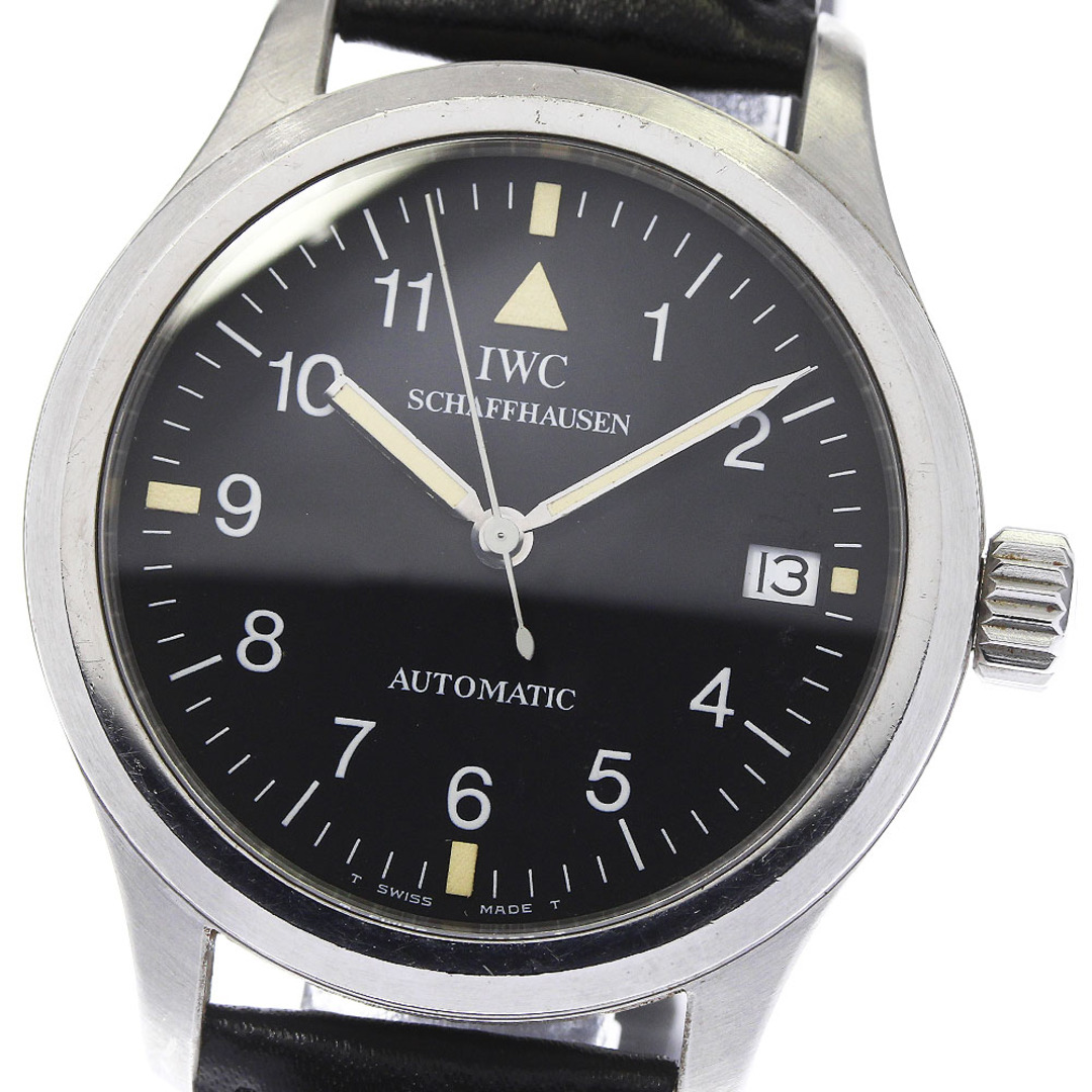 IWC(インターナショナルウォッチカンパニー)のIWC IWC SCHAFFHAUSEN IW324102 パイロットウォッチ マークXII 初期モデル デイト 自動巻き メンズ _797306 メンズの時計(腕時計(アナログ))の商品写真