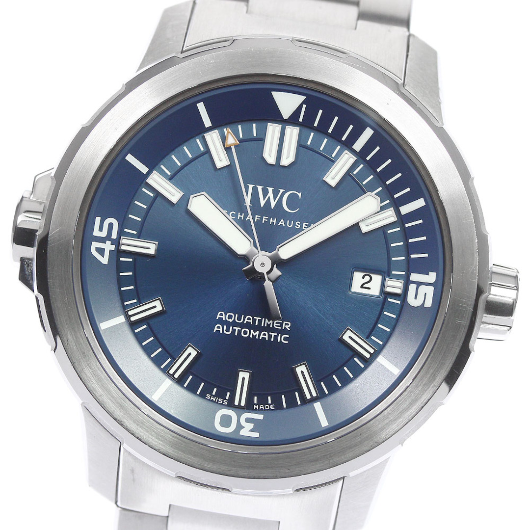 IWC(インターナショナルウォッチカンパニー)のIWC IWC SCHAFFHAUSEN IW329005 アクアタイマー エクスペディション・ジャック＝イヴ・クストー 自動巻き メンズ 保証書付き_764623 メンズの時計(腕時計(アナログ))の商品写真