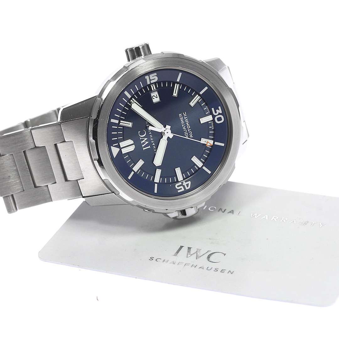 IWC(インターナショナルウォッチカンパニー)のIWC IWC SCHAFFHAUSEN IW329005 アクアタイマー エクスペディション・ジャック＝イヴ・クストー 自動巻き メンズ 保証書付き_764623 メンズの時計(腕時計(アナログ))の商品写真