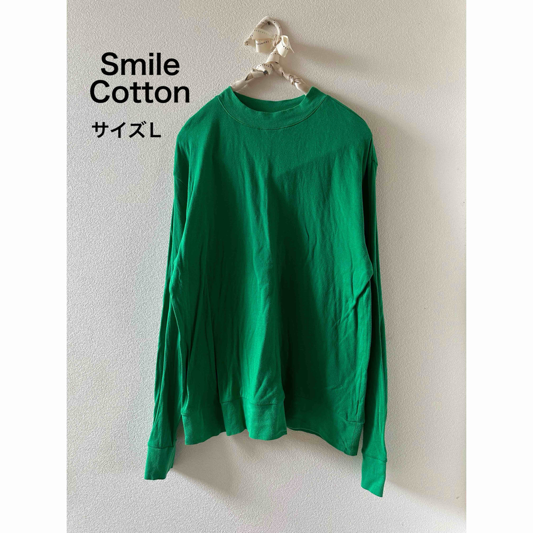 Smile Cotton ロンT レディースのトップス(Tシャツ(長袖/七分))の商品写真