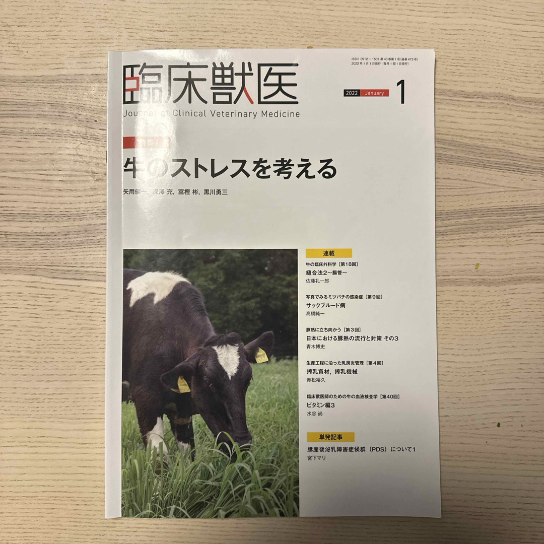 臨床獣医 2022年 01月号 [雑誌] エンタメ/ホビーの雑誌(その他)の商品写真