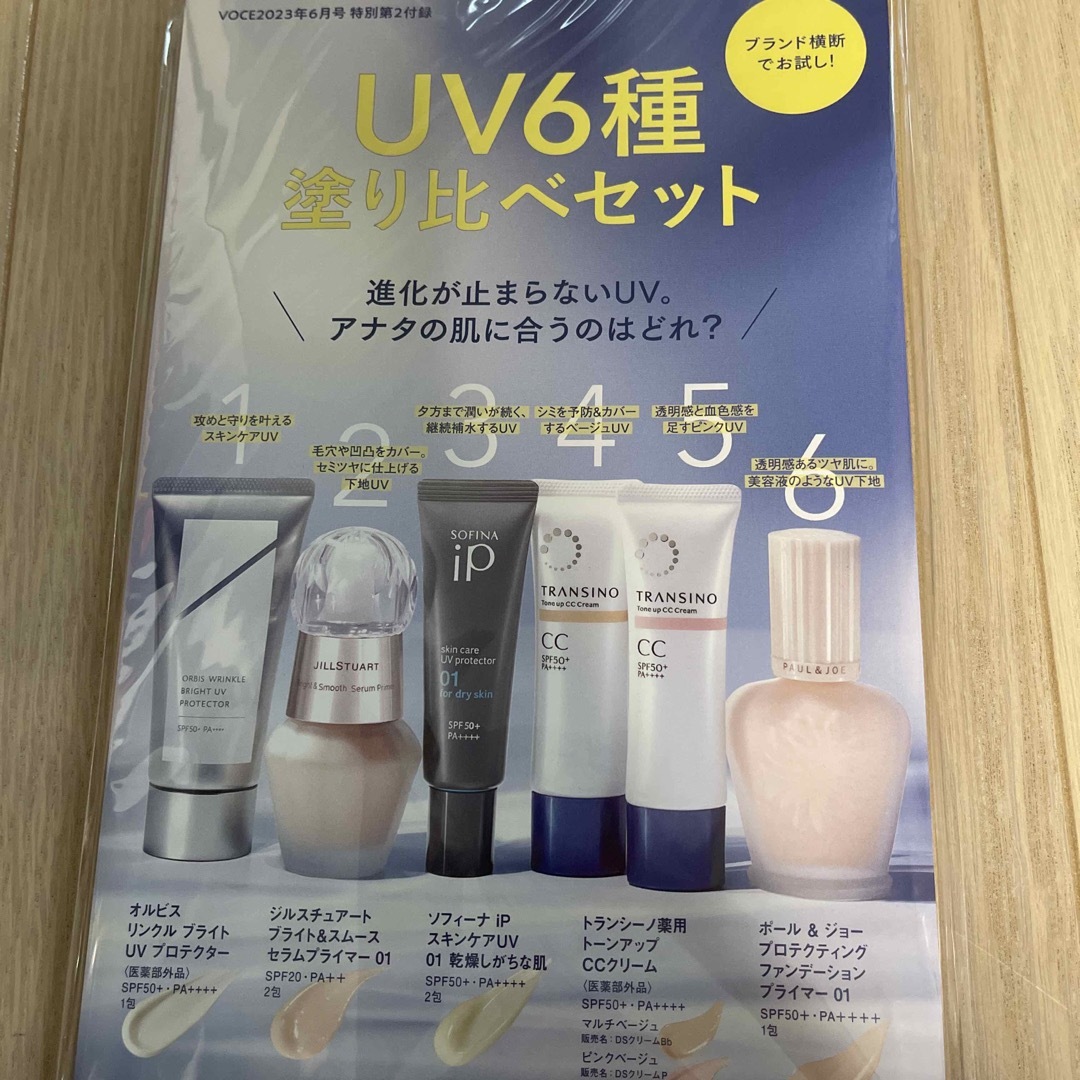 PAUL & JOE(ポールアンドジョー)の日焼け止め用下地　UV コスメ/美容のベースメイク/化粧品(化粧下地)の商品写真