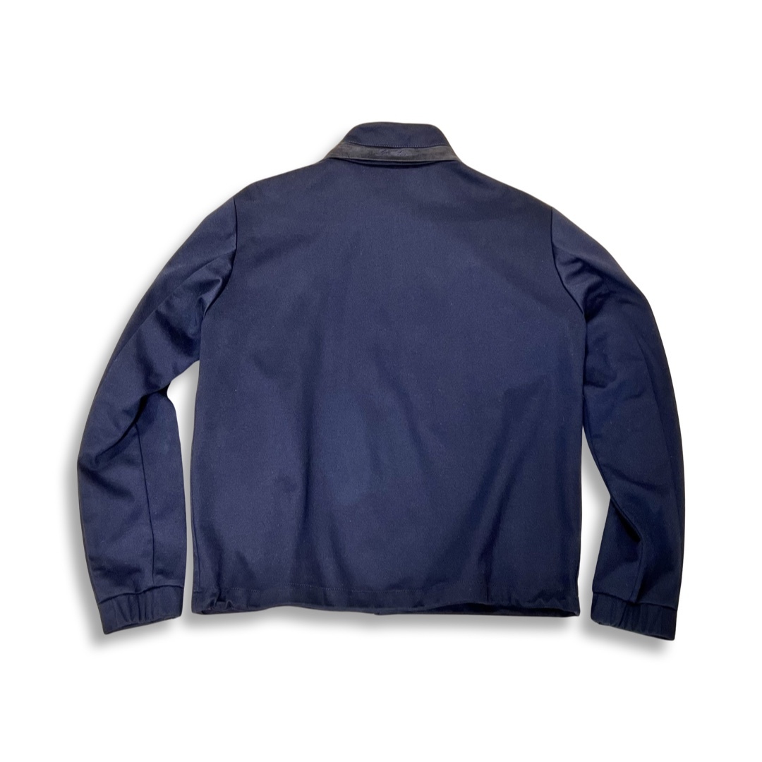 LORO PIANA(ロロピアーナ)のLoro Piana ロロピアーナ Sweater Roadster Bomber ボンバージャケット ブルゾン フード ジップアップ size M ネイビー メンズ 正規品 メンズのジャケット/アウター(ブルゾン)の商品写真