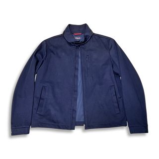 LORO PIANA - Loro Piana ロロピアーナ Sweater Roadster Bomber ボンバージャケット ブルゾン フード ジップアップ size M ネイビー メンズ 正規品