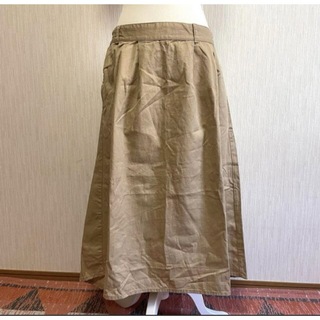 noannu フィッシュテール スカート オーカー XL(ロングスカート)