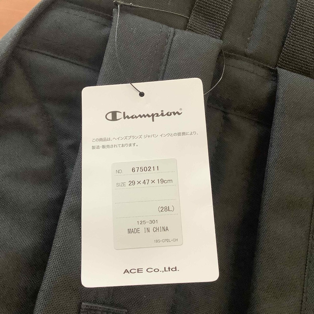 Champion(チャンピオン)のチャンピオン リュック 通学 28L 軽量 黒 大容量 スクールバッグ レディースのバッグ(リュック/バックパック)の商品写真