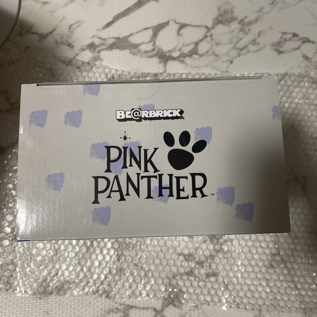 BE@RBRICK(ベアブリック)のBE@RBRICK PINK PANTHER 100% & 400% ハンドメイドのおもちゃ(フィギュア)の商品写真