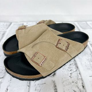 ビルケンシュトック(BIRKENSTOCK)の《極美品》BITKENSTOCK チューリッヒ IENA別注 トープ 24.5(サンダル)