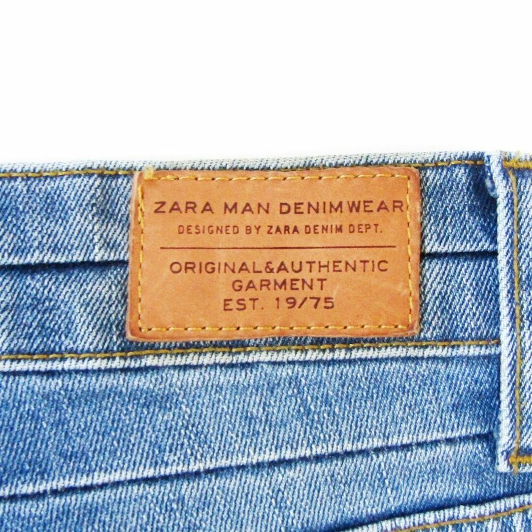 ZARA(ザラ)のZARAザラdnwr.▼スリム▼強ストレッチ▼ダメージ加工▼30▼W約76cm メンズのパンツ(デニム/ジーンズ)の商品写真