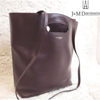 J&M DAVIDSON - J&M Davidson ミニアイリス ショルダー バッグ レザーブラウン