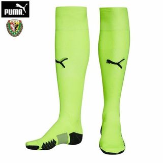 プーマ(PUMA)の★送料無料★UK直輸入★プーマ★スイス代表 ストッキング★黄x黒/M★(ウェア)