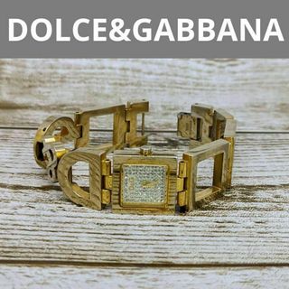 ドルチェアンドガッバーナ(DOLCE&GABBANA)のゴールド系　ドルガバ　腕時計　DOLCE&GABBANA　メタル　D&G(腕時計)