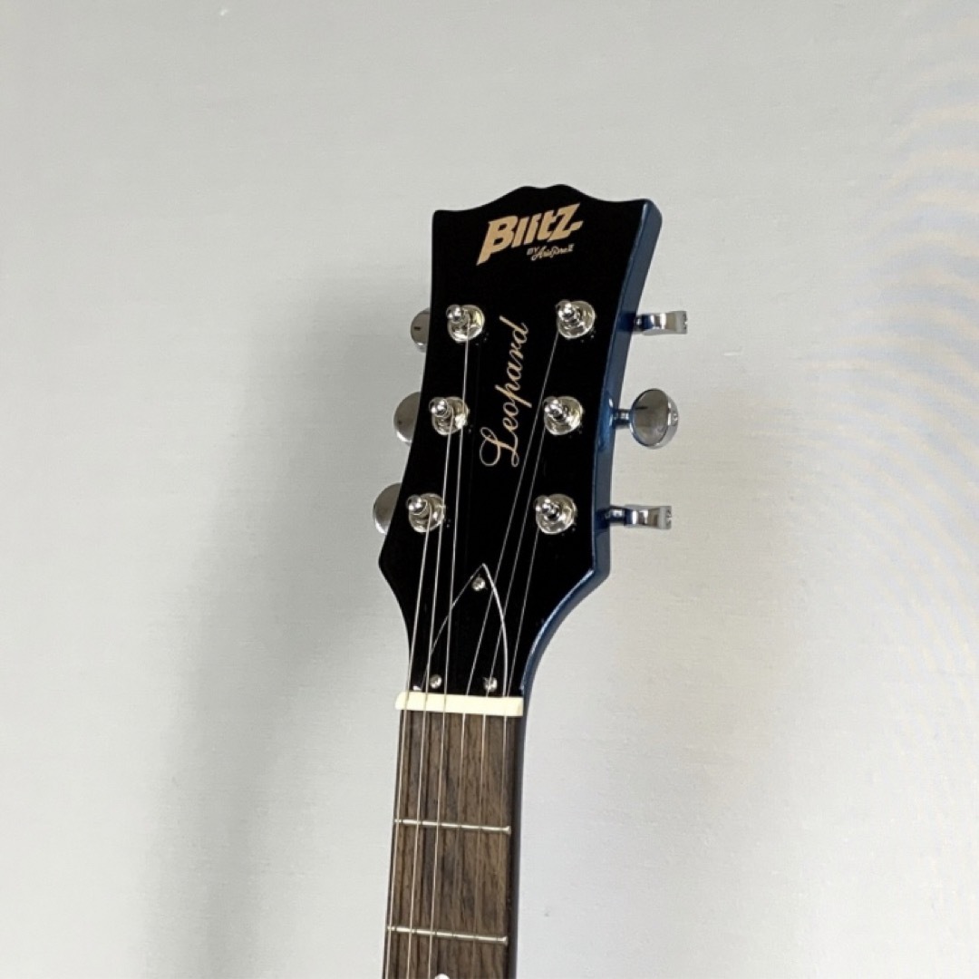 喜多ちゃん BLITZ レスポール ダブルカッタウェイ Pelham Blue 楽器のギター(エレキギター)の商品写真