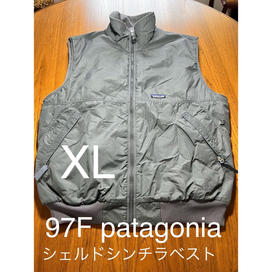 patagonia(パタゴニア)の貴重！パタゴニア シェルドシンチラベスト　XL patagonia メンズのトップス(ベスト)の商品写真