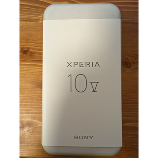 エクスペリア(Xperia)のXperia 10 V XQ-DC44  6GB/128GB ホワイト(スマートフォン本体)