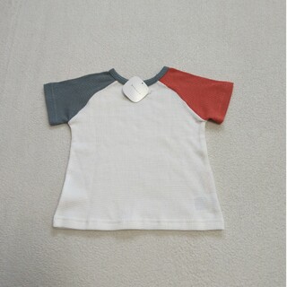 【新品未使用】ワッフルTシャツ【95サイズ】(Tシャツ/カットソー)