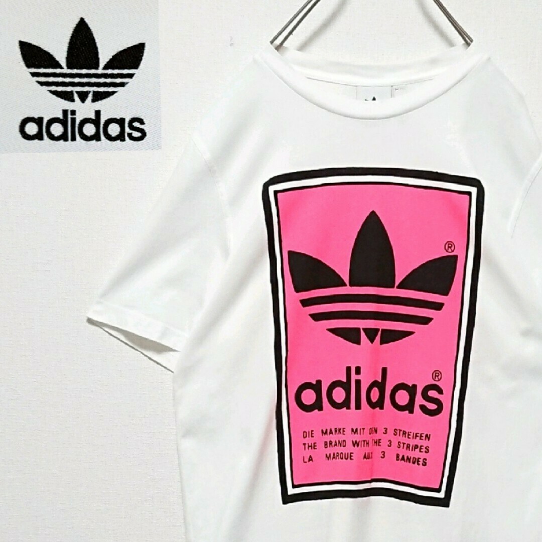 adidas(アディダス)の定番モデル アディダス フロント トレフォイル ロゴ ブラック 半袖 Tシャツ メンズのトップス(Tシャツ/カットソー(半袖/袖なし))の商品写真