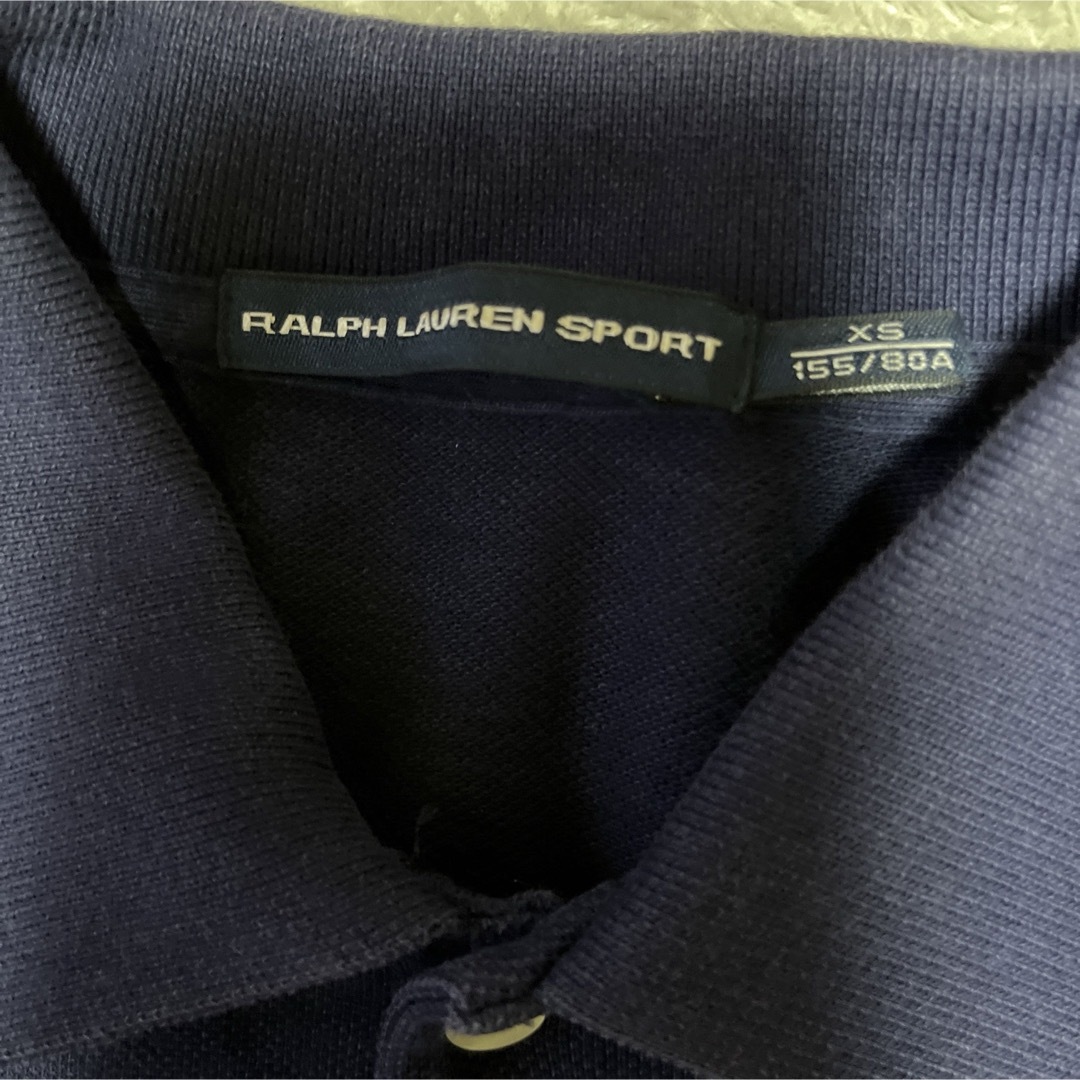 POLO RALPH LAUREN(ポロラルフローレン)のRALPH LAUREN SPORT  定番　鹿の子ポロシャツ ワンポイント レディースのトップス(ポロシャツ)の商品写真