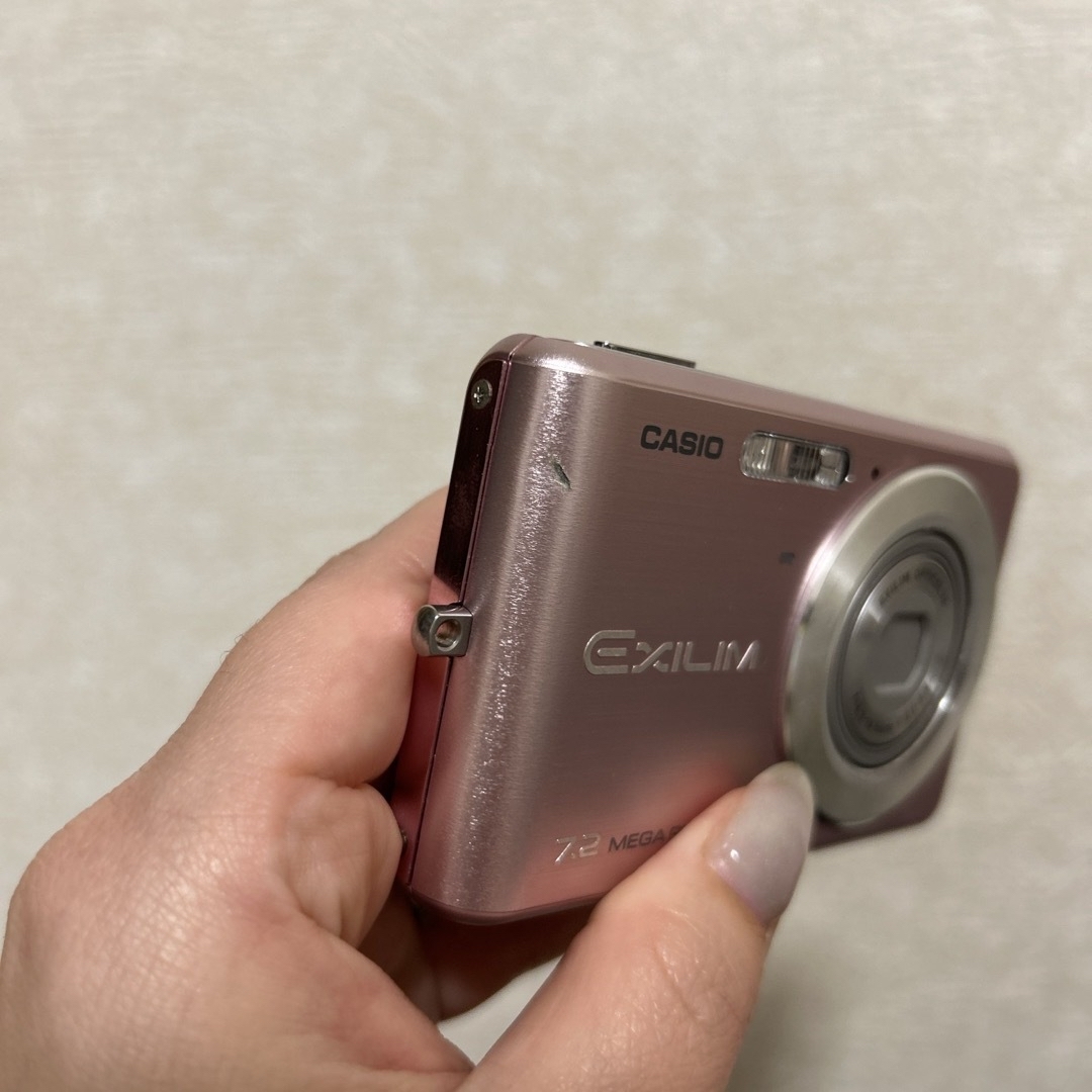 CASIO(カシオ)のCASIO コンパクトデジタルカメラ EXILIM ZOOM EX-Z77PK スマホ/家電/カメラのカメラ(コンパクトデジタルカメラ)の商品写真