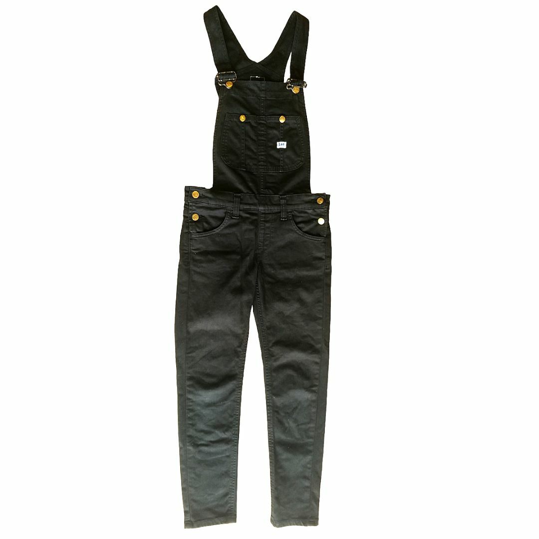 Lee(リー)のレディースLee SKINNY OVERALL サイズXS黒 レディースのパンツ(サロペット/オーバーオール)の商品写真