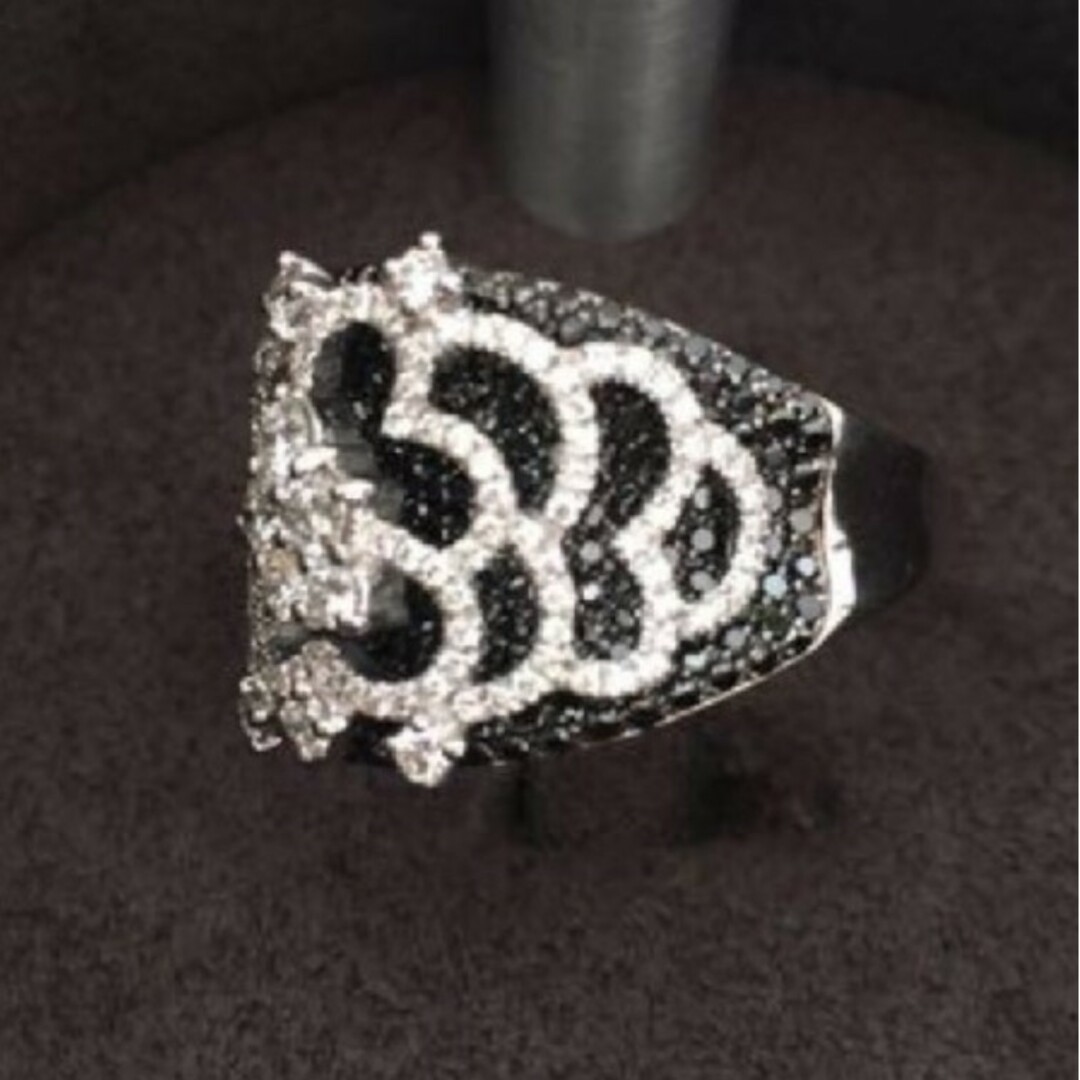 ジョルジオ・ヴィスコンティ ダイヤモンド リング K18WG 2.51ct レディースのアクセサリー(リング(指輪))の商品写真