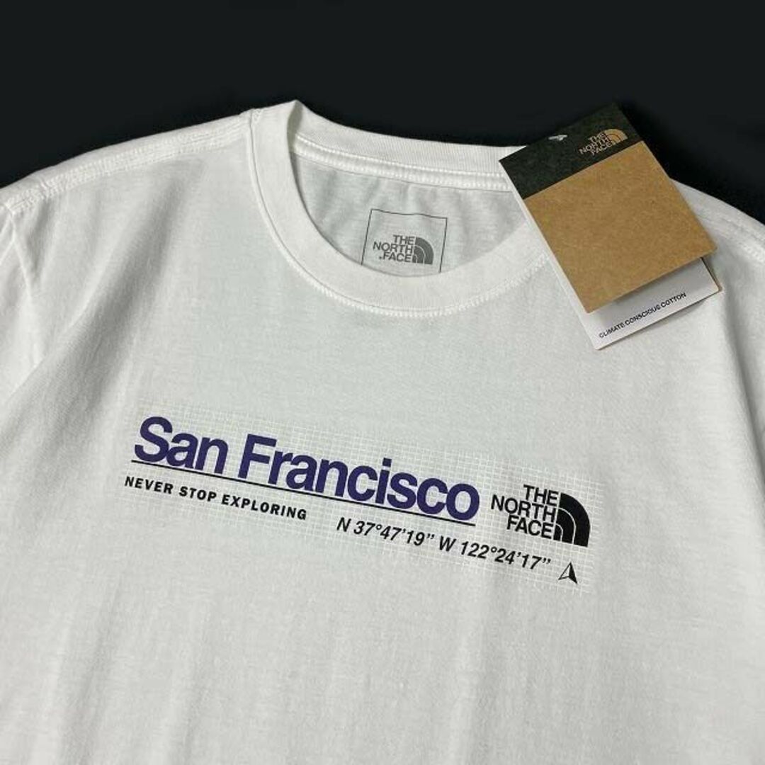 THE NORTH FACE(ザノースフェイス)のノースフェイス 半袖 Tシャツ US サンフランシスコ(L)白 180902 メンズのトップス(Tシャツ/カットソー(半袖/袖なし))の商品写真