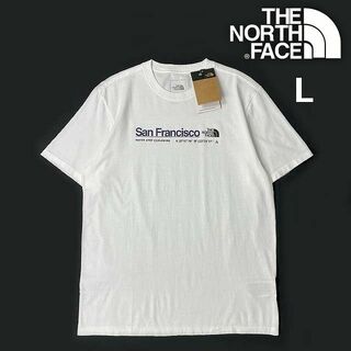 THE NORTH FACE - ノースフェイス 半袖 Tシャツ US サンフランシスコ(L)白 180902