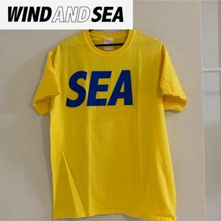 WIND AND SEA - WIND AND SEA　ウィンダンシー　Tシャツ　黄色