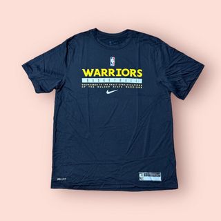 ナイキ(NIKE)のウォーリアーズNIKE NBA21シーズン選手支給品プラクティスTシャツLサイズ(バスケットボール)