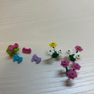 レゴ(Lego)のレゴ　LEGO 花　亀　リボンセット(積み木/ブロック)