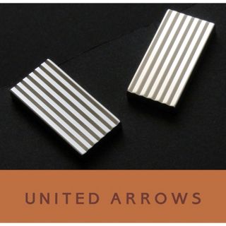 ユナイテッドアローズ(UNITED ARROWS)の4194◆ユナイテッドアローズ◆カフス◆シルバー◆カフスボタン～カフリンクス◆(カフリンクス)